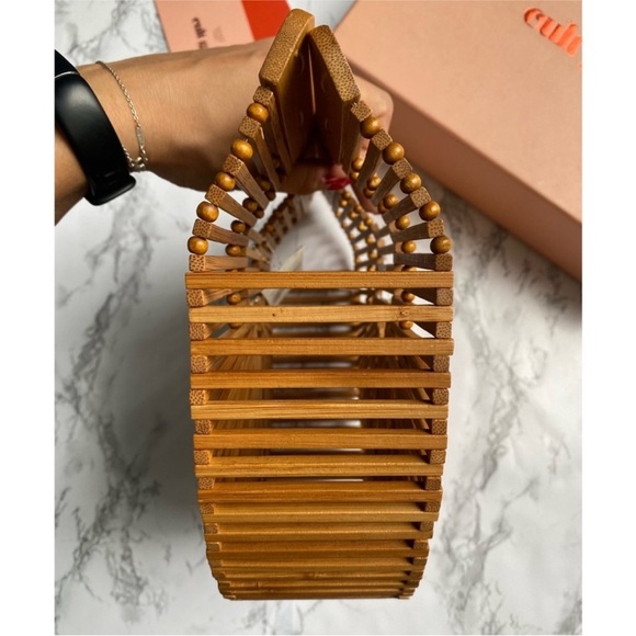 Cult Gaia Natural Bamboo Ark Bag - Picture 5 of 9